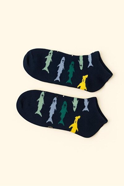 BONY SOCKS Șosete pentru femei cu model de rechin