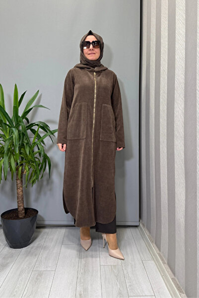 MASCARA Zippered Front Cap Brown 56Mk6134