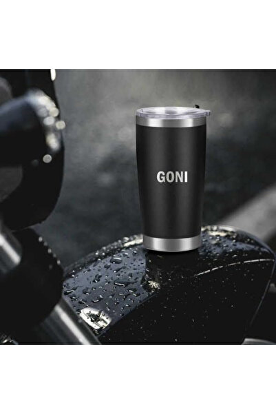 OEM Insulated Travel Mug 590ml, Stainless Steel, Black, Vacuum Sealed, BPA-Free