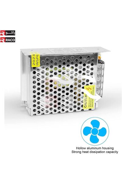 Raco 12V 60W 5A AC to DC Switching Power Supply Driver for LED Strips