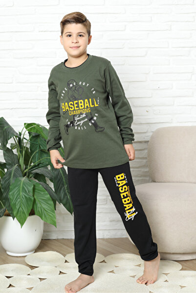 MODANINO Boy's Pajama Set 100% Cotton Interlock Fabric 12447