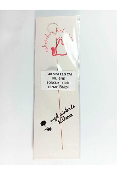 Eskişehir hobi sanat 0,40 mm 12,5 cm 1 bucată ac cu peri, ac pentru împletire...