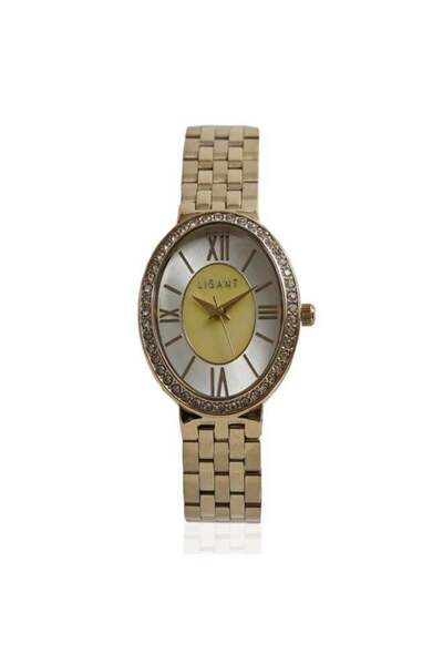 LIGANT Luxury Women's Stainless Steel Gold Watch