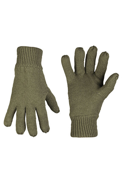 Mil-Tec Thinsulate hunting gloves with olive fingers