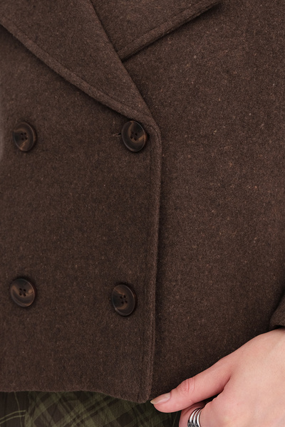 Addax διπλό πέτο Κοντό παλτό K7604