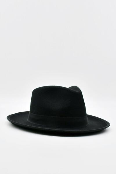 Külah Premium Valerie Fedora Hat - Black