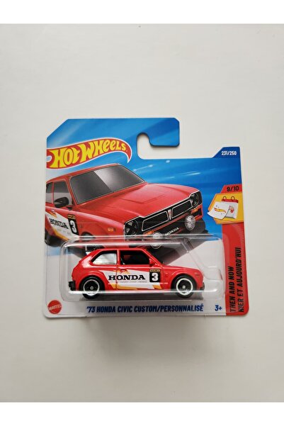 HOT WHEELS Hotwheels '73 Honda CIVIC Custom Oyuncak Araba