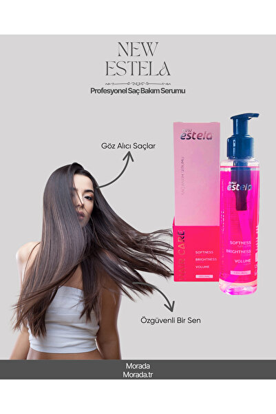 new estela سيروم احترافي للعناية بالشعر / العناية بالشعر 125 مل