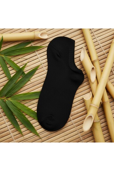 3'lü Bambu Erkek Görünmez Sneakers Çorap