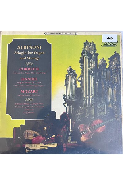 ALBINONI - ORİJİNAL DÖNEM BASKI KLASİK MÜZİK PLAKLARI