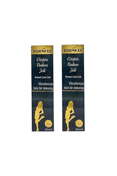 FORX5 Toparlayıcı Göğüs Bakım Jeli–Göğüs ve Dekolte Sıkılaştırıcı Bitkisel Fo...
