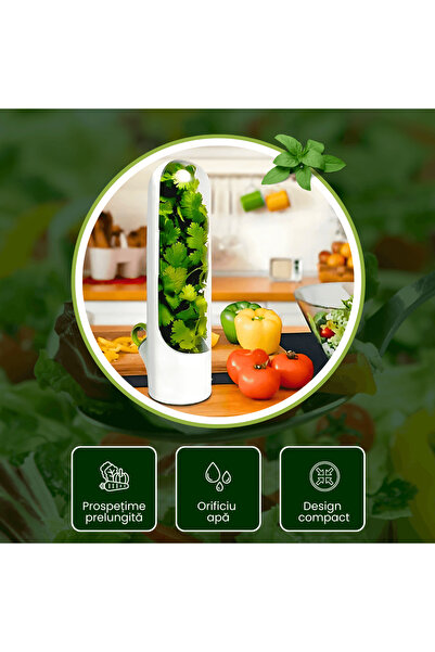 OferteTop Smart Container for Keeping Vegetables and Greens Fresh