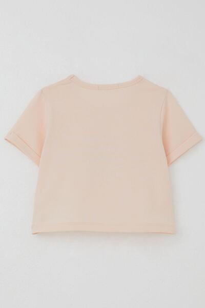 Breeze Girl's Shorts Set Summer Themed Watermelon Slice Printed 3-8 Years Old, Powder