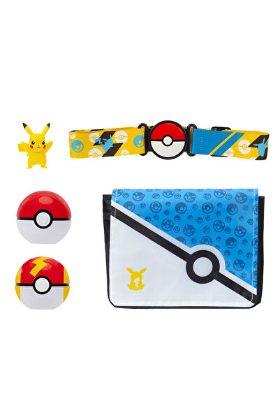 Pokemon مجموعة كبيرة من حزام الكتف كليب آند جو PKW4171