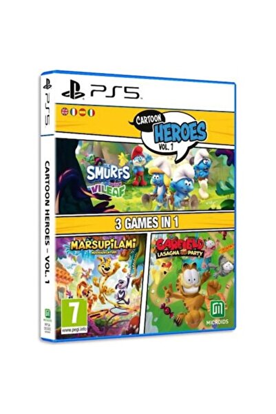 Microids Cartoon Heroes Τόμος 1 - 3 Παιχνίδια σε 1 (Στρουμφάκια Αποστολή Βάιλ...