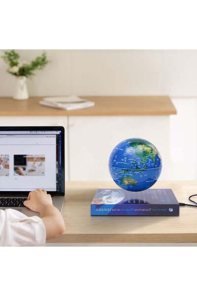 HYX Magnetic Levitating Globe LED RGB Levitation Floating Geographic Globe Deco Gift