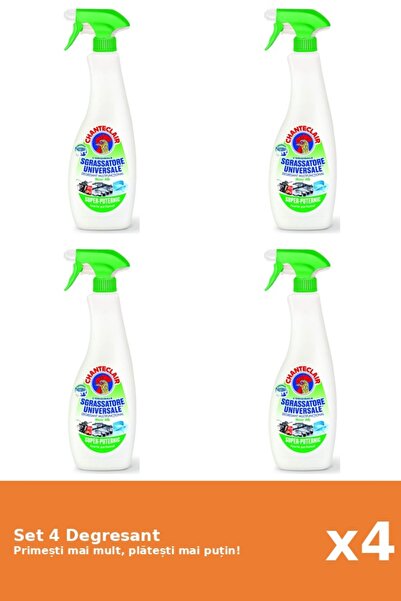 Chanteclair Set of 4 Lemon Degreaser, 600 ml