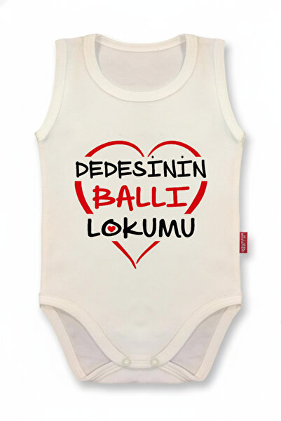 babixkids Unisex Baby Cream Grandfather's Honey Delight Printed Bodysuit with...