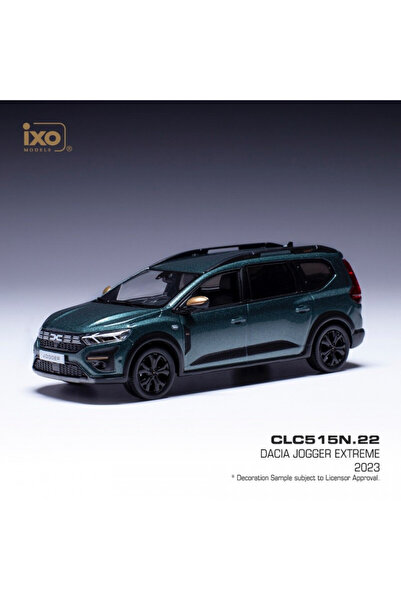 IXO Macheta auto, Dacia Jogger Extreme Dark Green Metallic 2023 1:43