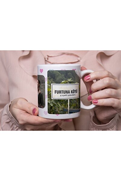 Beramussa Fırtına ve Koçari Köyü Tasarım Kupa Bardak - Dizi Sahnesi Temalı Ro...