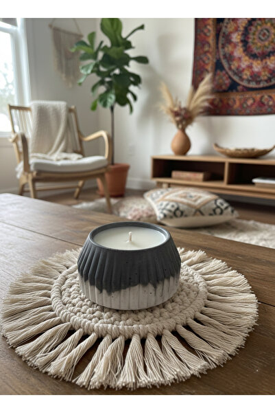 Nova Deco Dekoratif Bohem İskandinav Mum - Pinterest Konseptli Vanilya Kokulu...