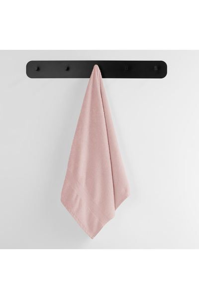 Deco King Set of 6 bath towels, 100% cotton, 525 g/m2, Marina, 2x70x140 cm, 4x50x100 cm, powder pink