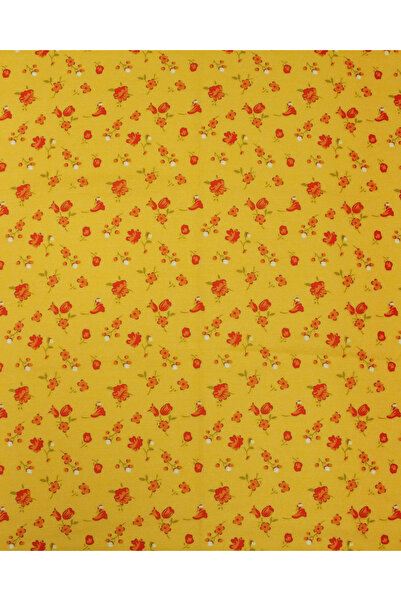 SARDO KUMAŞ Çiçek Desenli Dijital Baskılı Keten Kumaş / En 1,50 cm - Elbise ,...