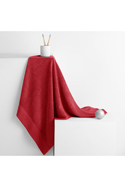 Amelia Home Modern style bath towel made of 100% cotton, 450 g/m2, Amari, 50 x 100 cm, red