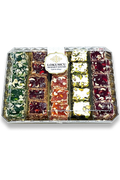 LOKUMCU MEHMET EFENDİ Tatlı bir hikaye Turkish Delight Special Lux – 900g Premium Selection