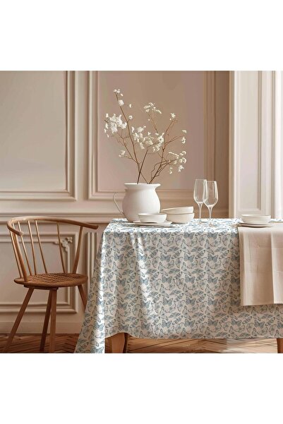 Markaev Vintage Butterfly Cotton Tablecloth Msaort0056