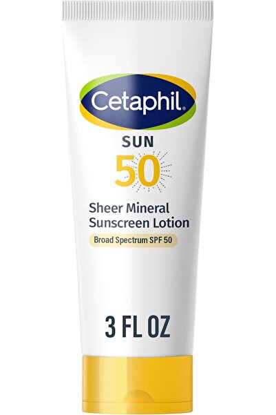 Cetaphil لوشن واقي من الشمس بعامل حماية 50، 3 أونصة