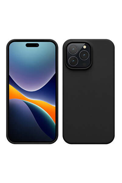 KWmobile Carcasă pentru Apple iPhone 14 Pro Max, Silicon, Negru, 59074.01