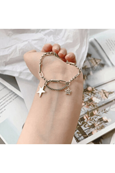 CRM Casual Bracelet, CRM, HappyStar, 19 cm, silver