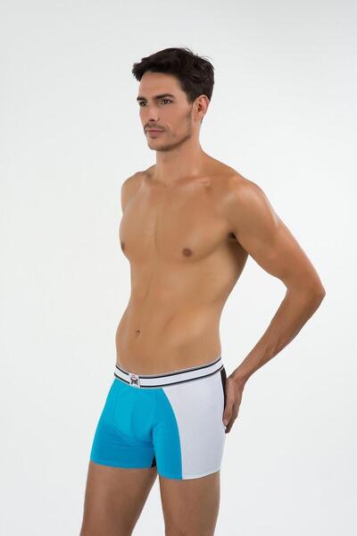 Sinem Çeyiz Kom Exte Cotton Combed Men's Sports Boxer