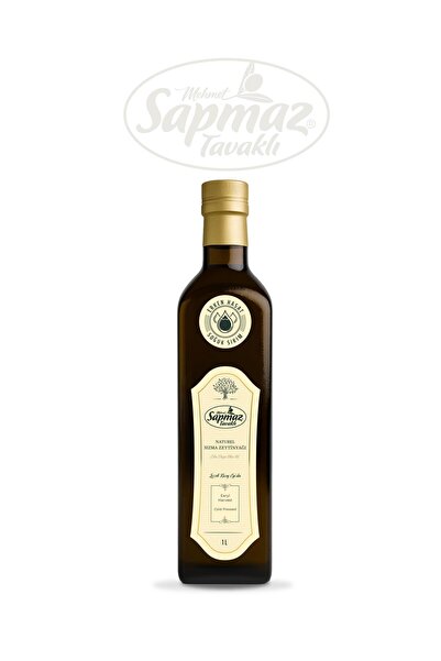 Sapmaz Tavaklı ERKEN HASAT SOGUK SIKIM NATÜREL SIZMA ZEYTİNYAĞI 1 LİTRE