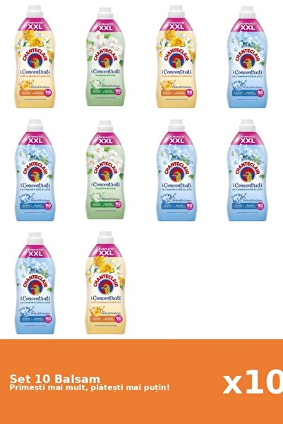 Chanteclair Set of 10 Chanteclair Balms: 3x Orange, 2x White Musk, 5x Lotus