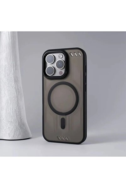 Zebana Apple - iPhone 14 Pro Vault Silikon Kılıf (Kablosuz Şarj Destekli)
