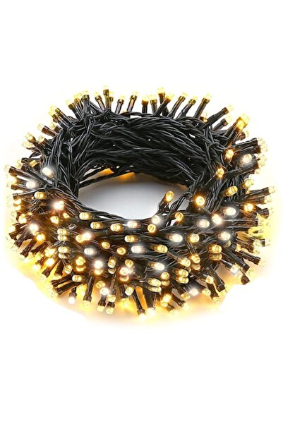 Glow Goods Lumini decorative liniare de Crăciun, 10 m, 100 LED-uri, 8 moduri,...