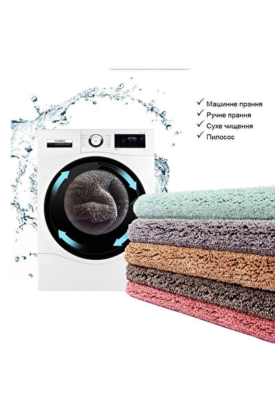 OEM Non-slip, soft bath mat, 50x80cm — comfort and safety after every shower. Gray.