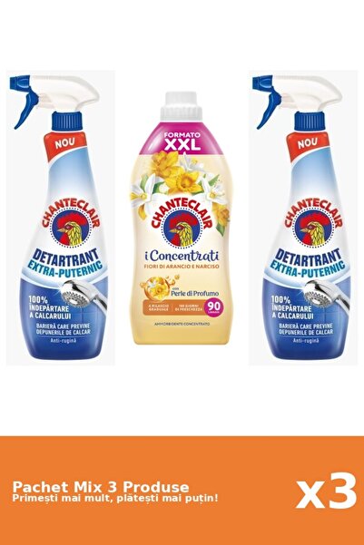 Chanteclair Set 3 Chanteclair Mix: 2 Anti-limescale (Strong), 1 Conditioner (...