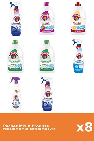 Chanteclair Set 8 Mix: 3 AntiC. (Parfu., Stral.), 4 Det. (Color, Marsi., Mosc...