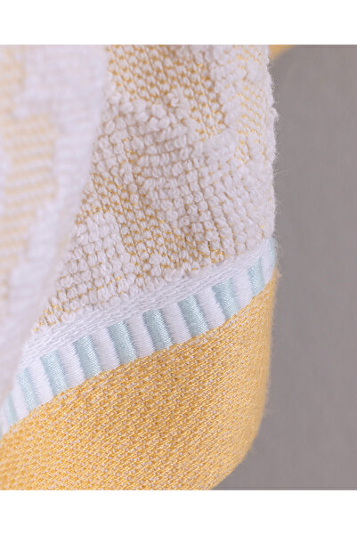 Madame Coco Cote 2-Pack 100% Cotton Hand Towels - Yellow - 30X45 cm