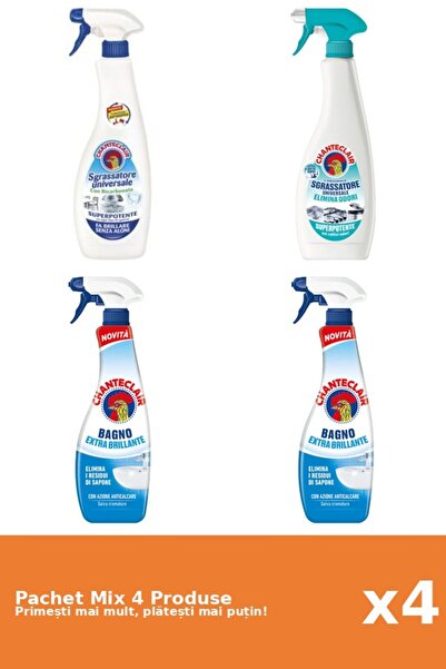 Chanteclair Set 4 Mix Chanteclair: 2 Degresant (AntiMiros, Bicarbonat), 2 Ant...