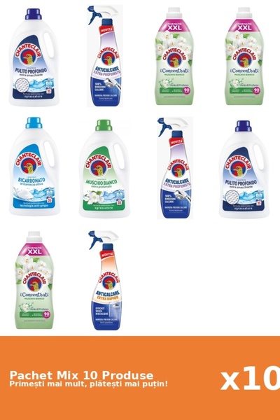 Chanteclair Set 10 Mix: 4 Det. (Bicar., Clasic, Mosc .), 3 AntiC. (Parfu., Ra...