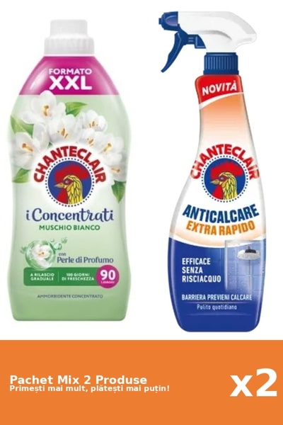 Chanteclair Set 2 Mix Chanteclair: 1 Balsam (Mosc Alb), 1 Anticalcar (Rapid)