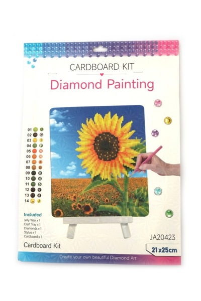 iğne izi Beaded Stone Mosaic Diamond Tapestry Painting Picture Puzzle Diamond Painting 21X25 for Children