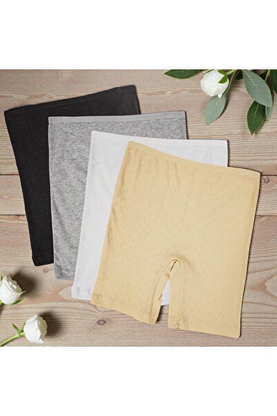 ROSE LİNGERİE Women's lace shorts, 100% high quality cotton