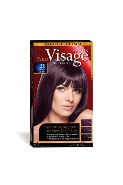 VİSAGE Vopsea de par Neo Keratin & Argan Oil 38 Intense Violet