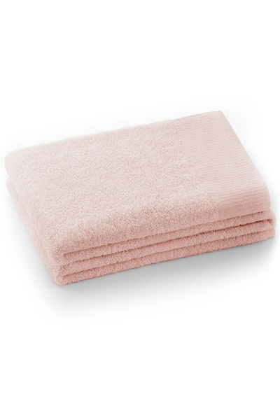 Amelia Home Modern style bath towel made of 100% cotton, 450 g/m2, Amari, 30 x 50 cm, powder pink