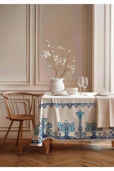 Markaev Ege Masalı Cotton Tablecloth Msaort0027